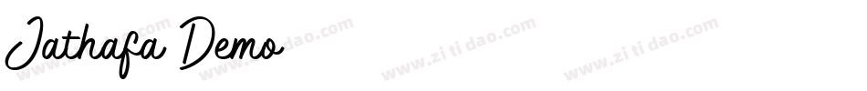 Jathafa Demo字体转换